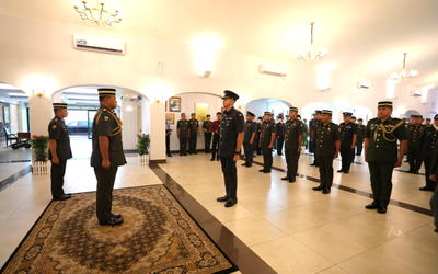 DEFENCE ACADEMY ROYAL BRUNEI ARMED FORCES OFFICER PROMOTED